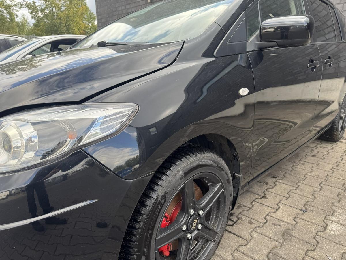 Mazda 5 CR original Kotfl&uuml;gel vorn links Schwarz Bj.2010